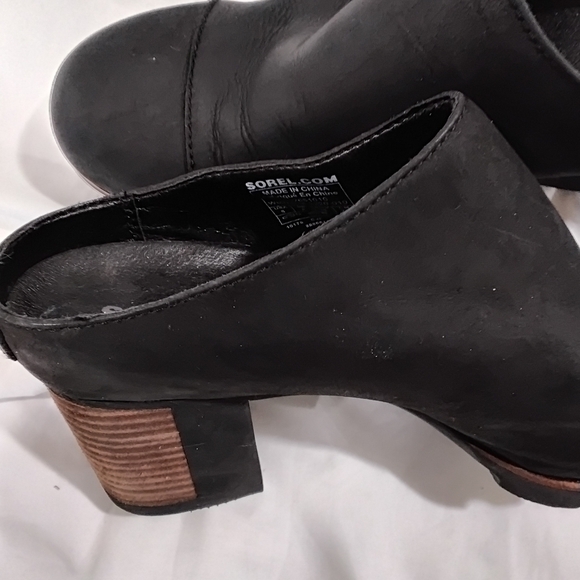 Sorel Wome's Black Mules Comfortable Stylish Footwear Size 8 - Picture 6 of 7